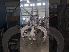 360 graden roterende hydraulische sinaasappelschilgrijper Hydraulische grijpersconstructie