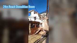 Graafmachine sloopgiek Hoge arm en giek 23-24 m lang hulpstuk voor SK350 Hot Sale