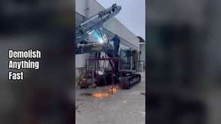 Robuuste hydraulische breekhamer Krachtig sloopgereedschap voor mini-graafmachines van 0,5-10 ton