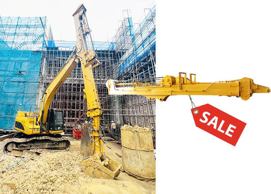 Graafmachine 25m Teleskopisch Dipper Arm Groefput met Clamshell Bucket