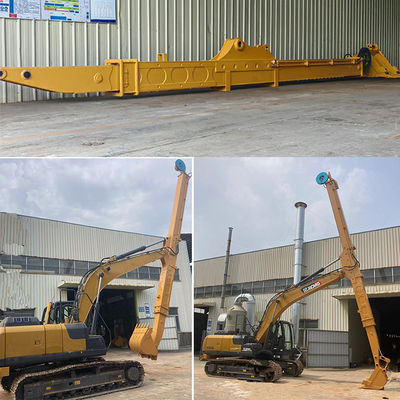 6 ton-36 ton graafmachine gemonteerd Clamshell telescopische arm voor 15M graafdiepte