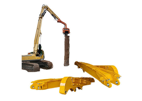 16m 18m 19m Graafmachine Piling Boom En Arm Pile Driver Aanhechting Hoge sterkte