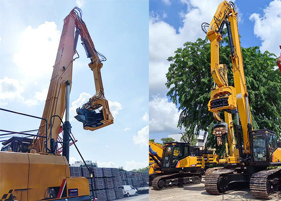 16m 18m 19m Graafmachine Piling Boom En Arm Pile Driver Aanhechting Hoge sterkte