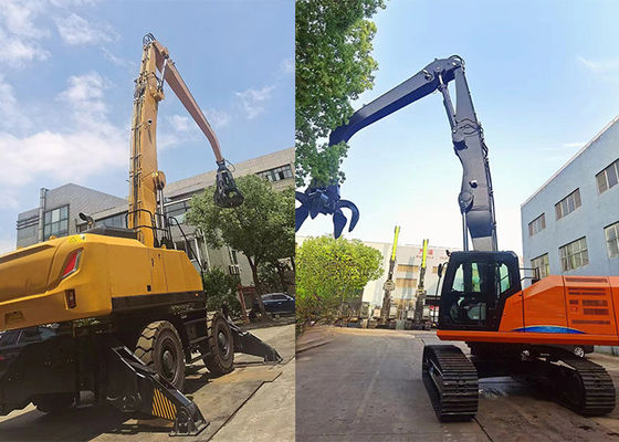 Grijp metalen schroot materiaal handelaar graafmachine arm Q355B Aanpassing beschikbaar