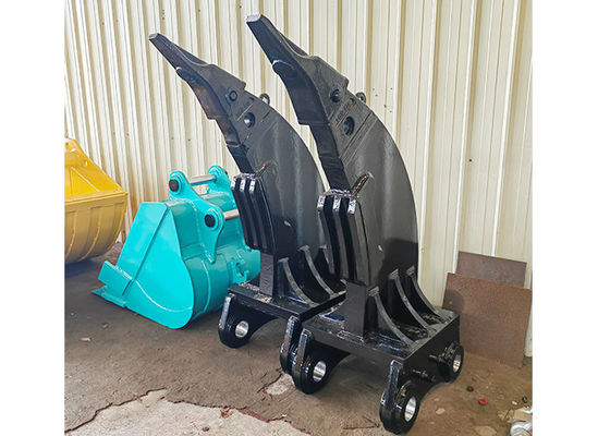Geel Zwart Dikker Plaat Hydraulische Ripper Voor Graafmachine Cat Hitachi Komatsu PC200