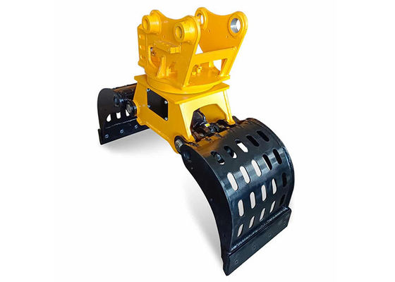 Multifunktioneel graver Hydraulische rotsgreep Aanhangsel Q355B Graver Log Grip