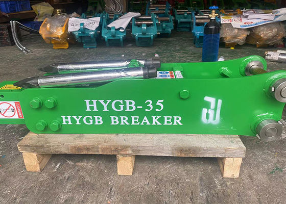 20 ton 55 ton graafmachine Hydraulische breker voor het breken van de rotsachtige weg