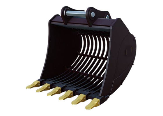 1 ton 0,5cbm Bouwwerk Excavator Skelet Bucket For Cat Hitachi Komatsu