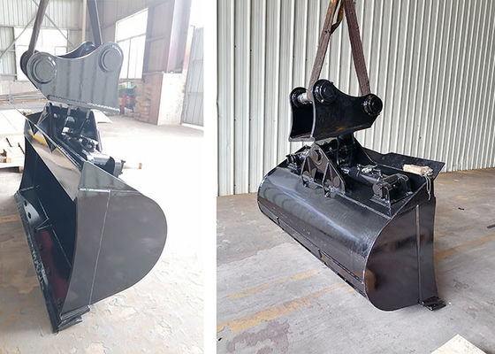Shaogang Q355B Graafmachine Tilt Bucket voor het graven van zandgrond Silt