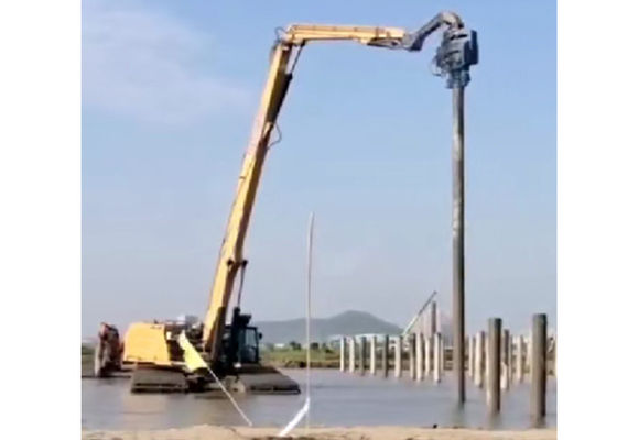 Q355B Zware apparatuur Piling Boom Arm For Cat Hitachi Komatsu graafmachine