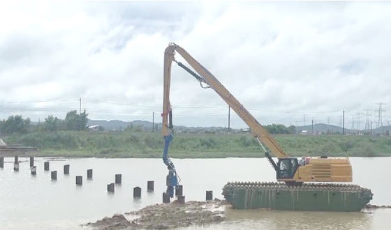 Q355B Graafmachine Heipaalarm Heien Cementpaal Stalen Paal voor