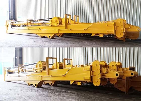 3 sectie telescopische dipperarm met sterke BS900E-las voor diepe opgraving