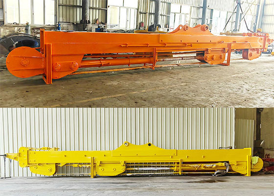 3 sectie telescopische dipperarm met sterke BS900E-las voor diepe opgraving