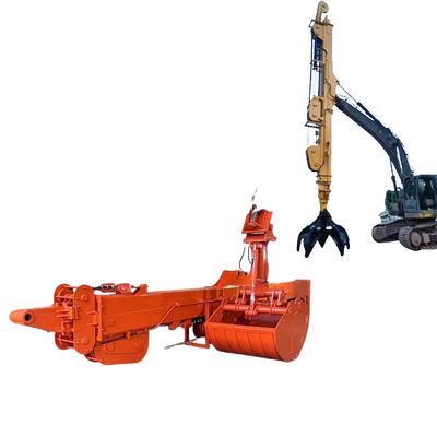 3 sectie telescopische dipperarm met sterke BS900E-las voor diepe opgraving