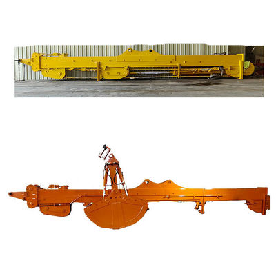 1.5m3 Emmercapaciteit Teleskopische dipper arm 3 sectie graafmachine lange arm