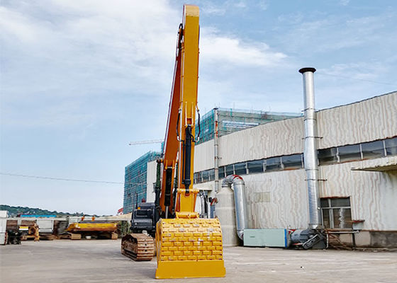 Q690D Graafmachine Langbereik Boom met emmercilinder voor het lossen van zand