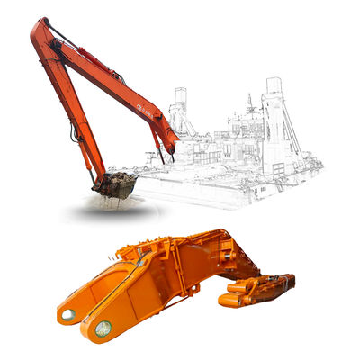 Op maat gemaakte graafmachine met lange afstand boomverlengingsarm voor ZX1200 High Reach Projects