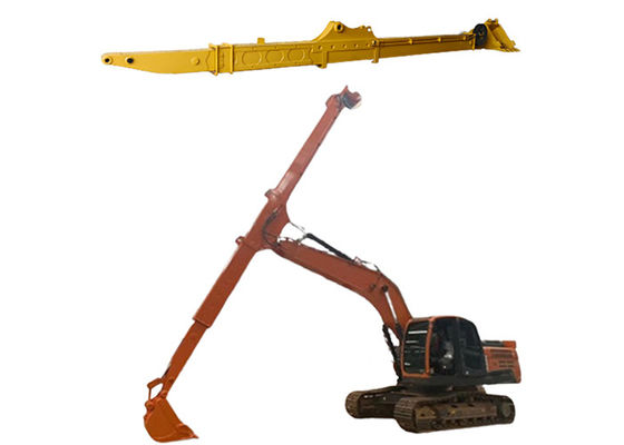 Telescopische boomarm met standaard of clamshell emmer