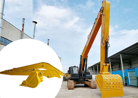 Graafmachine Langbereik Boom Digger Langarm Q355B Materiaal voor het graven van zand