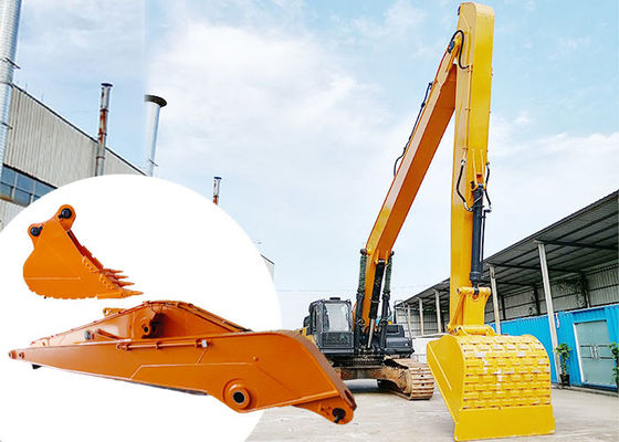 Graafmachine Langbereik Boom Digger Langarm Q355B Materiaal voor het graven van zand