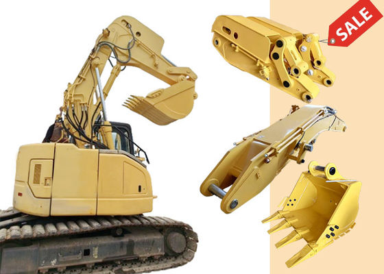 30 tot 36 ton tunnelgraafmachine met korte boom en arm met vergrote cilinders