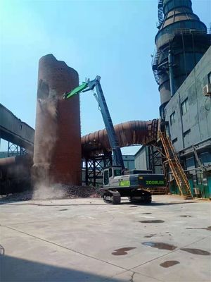 Gepersonaliseerde hydraulische boomarm met lang bereik voor sloopgraver met hoog bereik