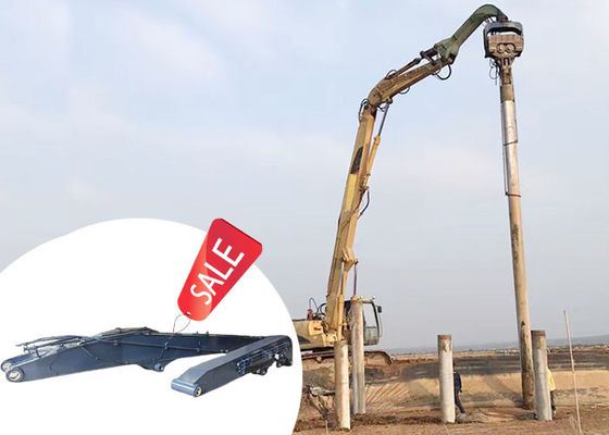 30 ton-38 ton graafmachine Pile Driving Arm Pile Driver Aanhangsel voor het opstapelen hoger