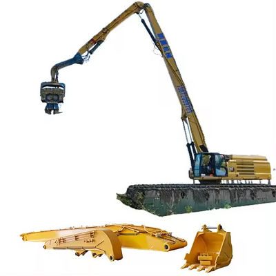 OEM 20-85ton graafmachine Pile Driving Arm, Hydraulische Vibratory Pile Driver Arm