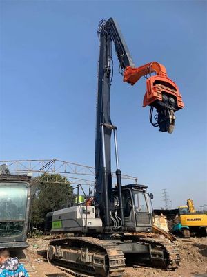 Gepersonaliseerde kleuren graafmachine stapel rijdende boom arm met hamer auger bevestiging