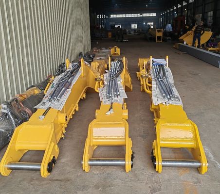 Versatile tunnelgraafmachine bevestiging verstelbare korte boomarm voor verschillende bodems