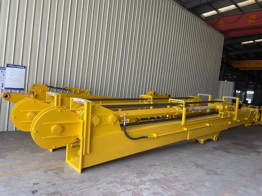 Graafmachine Telescopische Giek Met Knijperbak / Grijper 25m 30m 32m