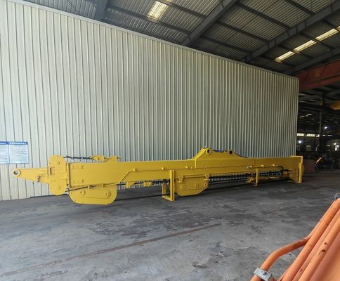 Top 1 Telescopische Giek voor Graafmachine Dipperarm Telescopische Arm Met Klapschelp Emmer