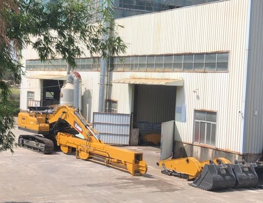 Op maat gemaakte graafmachine bevestigingen Uitbreidbare boomarm Lichte ontwerp