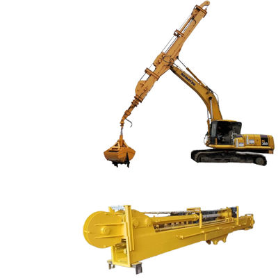 Op maat gemaakte graafmachine bevestigingen Uitbreidbare boomarm Lichte ontwerp