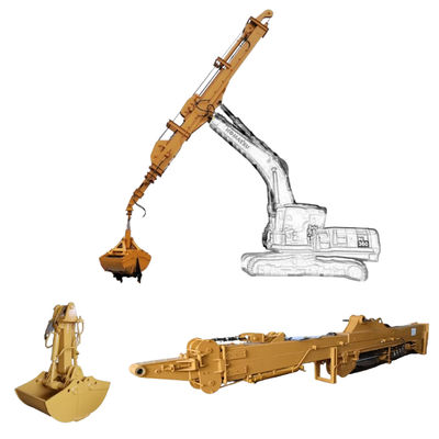 Verstelbare lengte telescopische arm voor graafmachine, graafmachine telescopische boom OEM