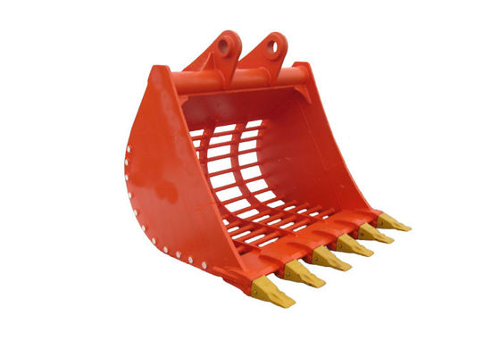 Q355B Graafmachine Skelet Bucket Sieve Bucket Rotating High Effective