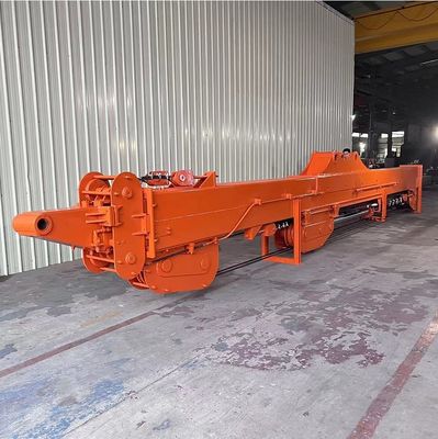 Drie-afdeling graafmachine telescopische boomarm voor zware machines