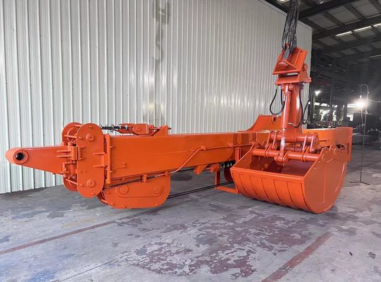 Drie-afdeling graafmachine telescopische boomarm voor zware machines