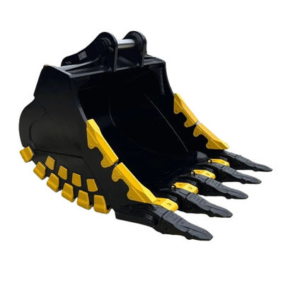 Versterkt ontwerp Heavy Duty Rock Bucket, Excavator Rock Crusher Bucket