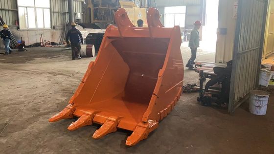 0.25-4.5cbm Heavy Duty Rock Bucket Voor Komatsu graafmachines Zware apparatuur