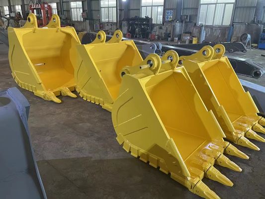 ODM OEM Heavy Duty 1 Cbm Rock Bucket voor bouwmachines Excavator Digging Compatibel met CAT320 PC200 ZX200