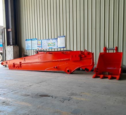 Q355B Excavator Extension Arm Telescopische boom Hydraulische schuifarm voor diepe putten