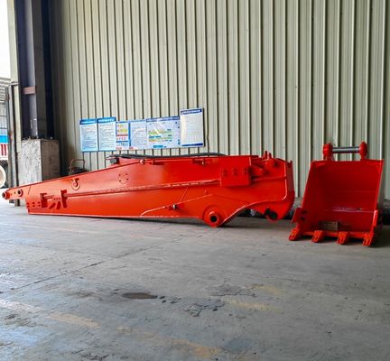 Q355B Excavator Extension Arm Telescopische boom Hydraulische schuifarm voor diepe putten