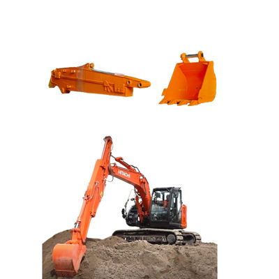Q355B Lang bereik telescopisch schuifarm 8-12m Voor hydraulische Hitachi graafmachine