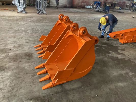 Q355B Lang bereik telescopisch schuifarm 8-12m Voor hydraulische Hitachi graafmachine