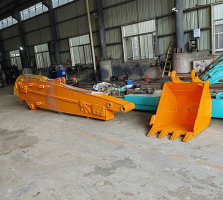 Q355B Lang bereik telescopisch schuifarm 8-12m Voor hydraulische Hitachi graafmachine