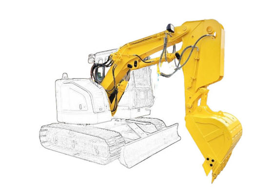 Shaogang Q355B graafmachine Verkorte arm boom met grotere emmer en emmercilinder