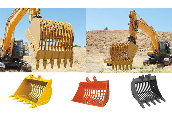 CAT HITACHI KOMATSU Graafmachine Sieve Bucket Graafmachine Aanhangsels