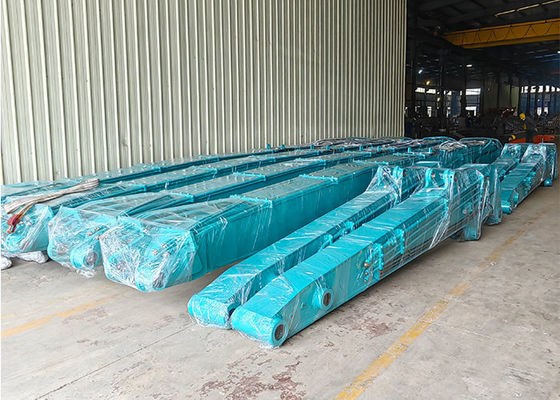 Robuuste 13,5-18m Graafmachine Palenarm Giek voor 30-50 Ton Graafmachine Plaatpalen Drijfhulpstuk Q355B Q690D Aangepast