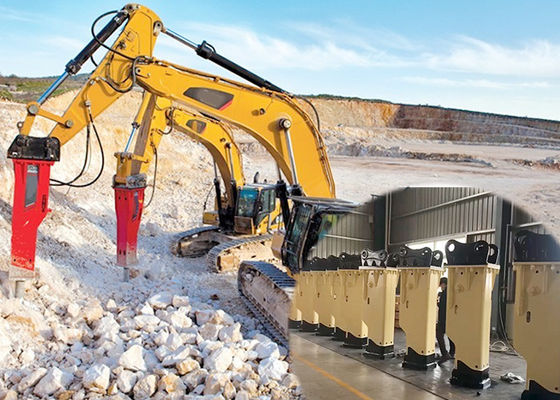 65 ton graafmachine in doos type graafmachine